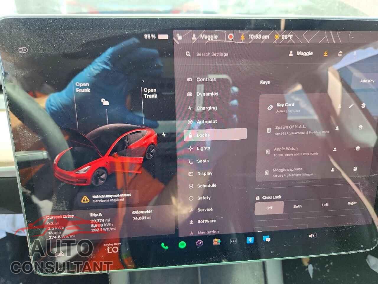 TESLA MODEL 3 2022 - 5YJ3E1EA4NF131978