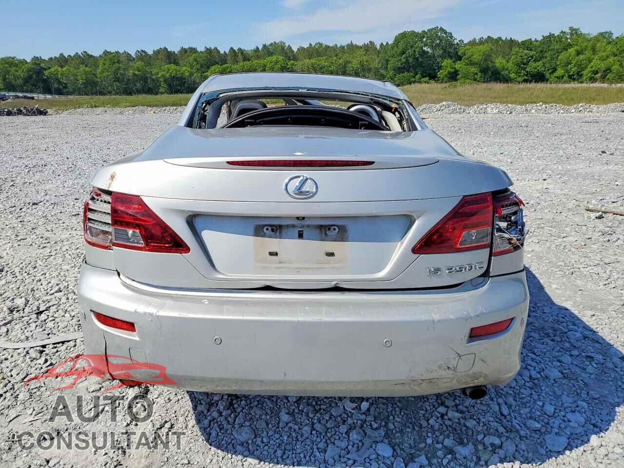 LEXUS IS 2012 - JTHFF2C24C2522400