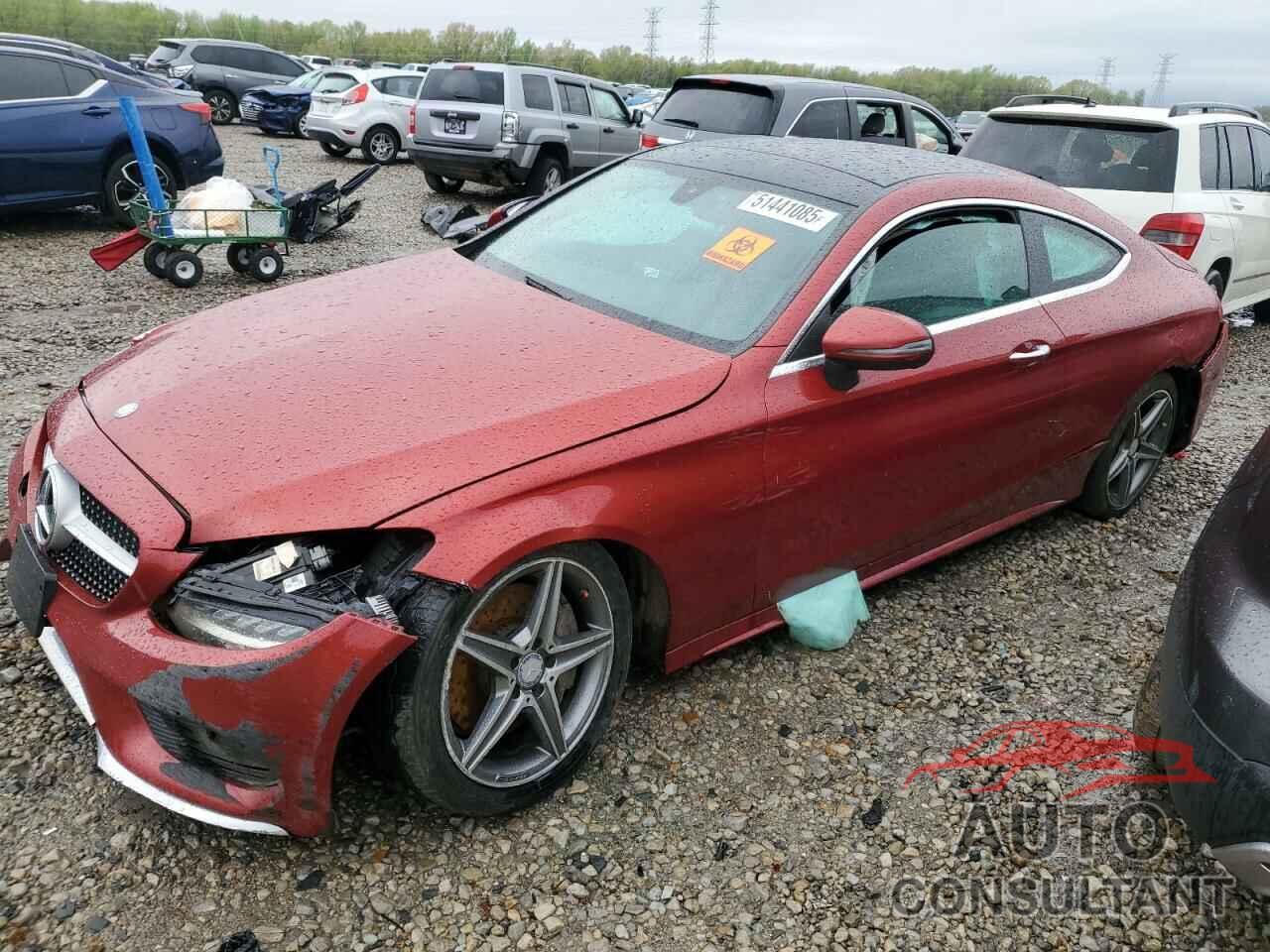MERCEDES-BENZ C-CLASS 2017 - WDDWJ4JB9HF390450