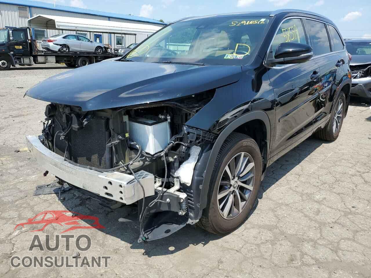 TOYOTA HIGHLANDER 2017 - 5TDJZRFH4HS373241
