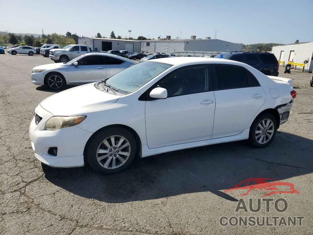 TOYOTA COROLLA 2009 - 1NXBU40E49Z115136