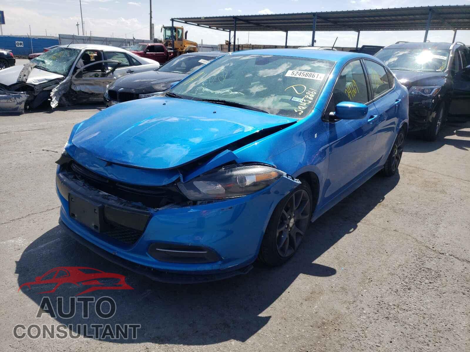 DODGE DART 2016 - 1C3CDFAA0GD732826