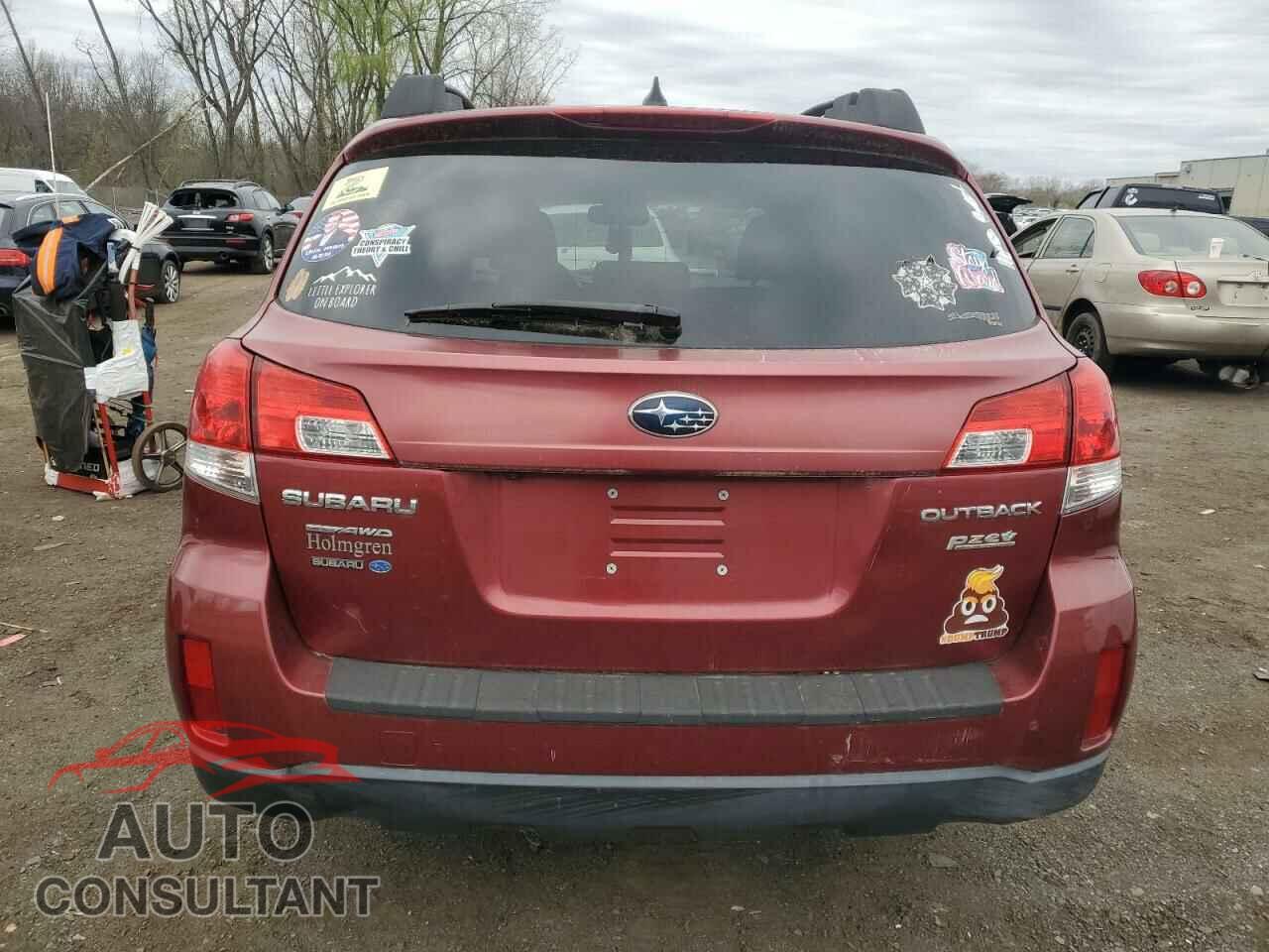 SUBARU OUTBACK 2013 - 4S4BRBLC6D3231212