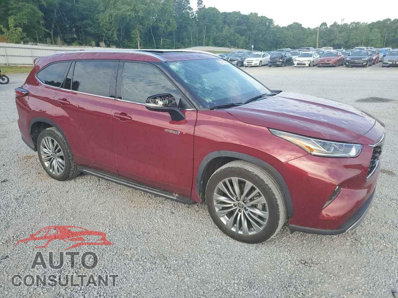 TOYOTA HIGHLANDER 2021 - 5TDFARAH7MS007790