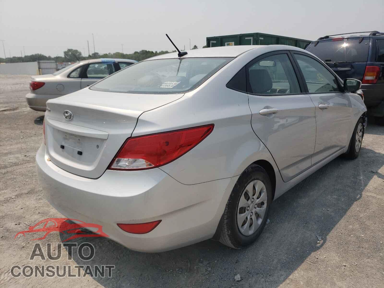 HYUNDAI ACCENT 2016 - KMHCT4AE9GU973382