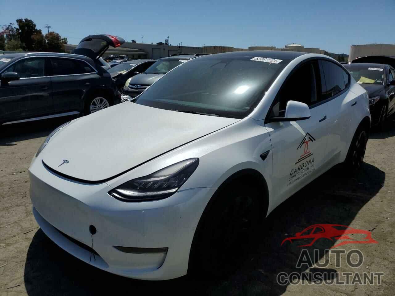 TESLA MODEL Y 2021 - 5YJYGDEE7MF097442