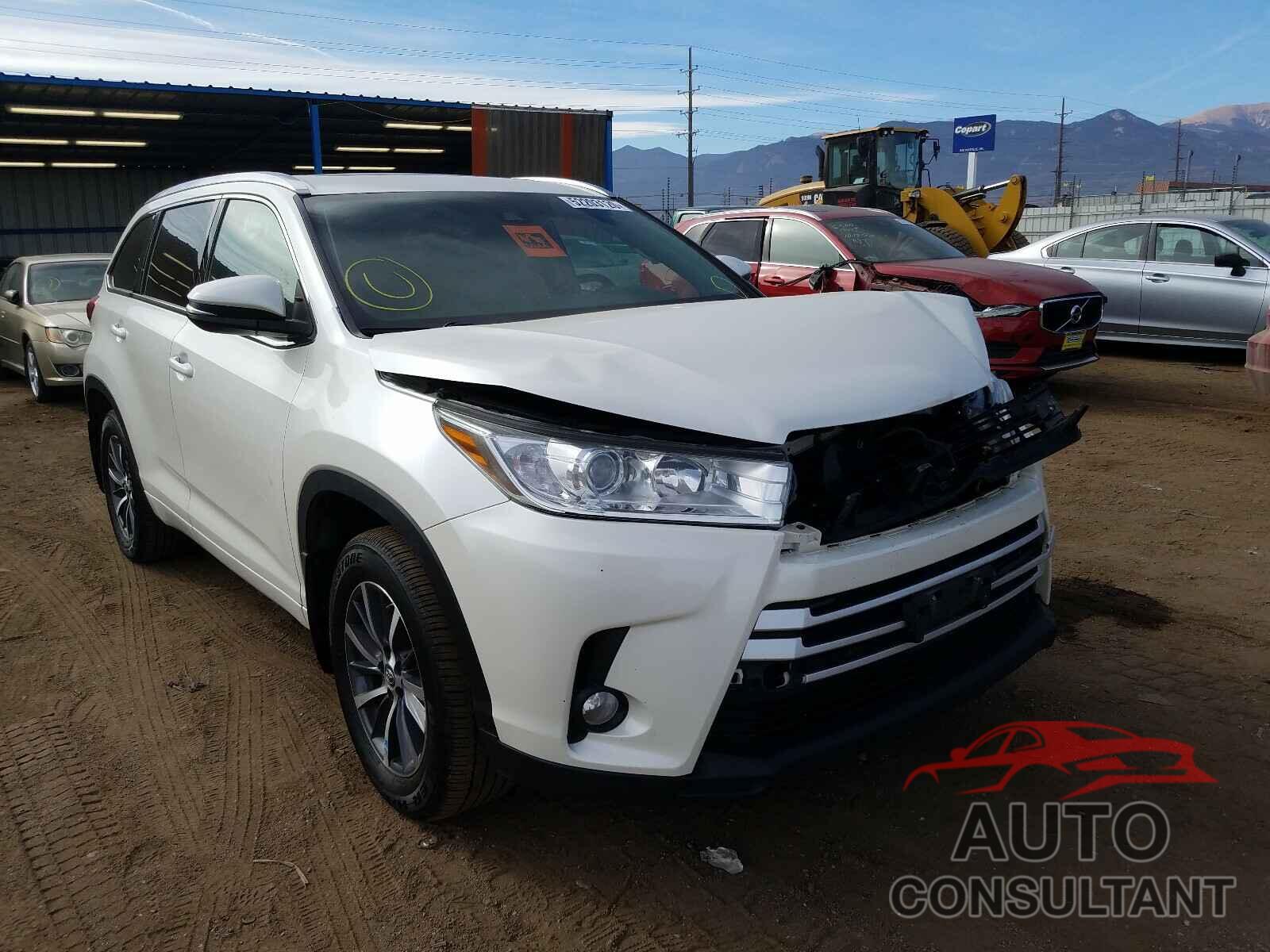TOYOTA HIGHLANDER 2017 - 5TDJZRFH6HS514410