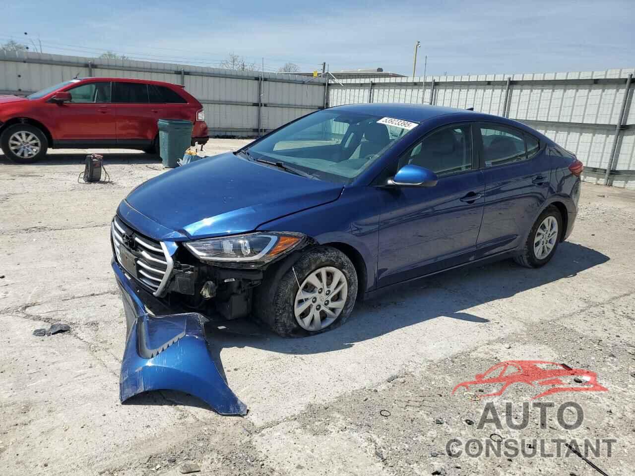HYUNDAI ELANTRA 2017 - 5NPD74LF6HH134451