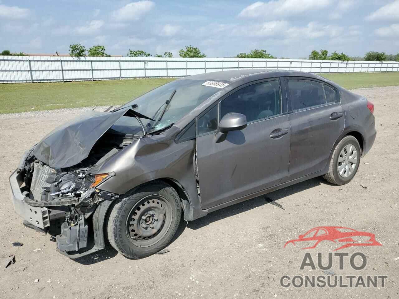 HONDA CIVIC 2012 - 2HGFB2F59CH516541