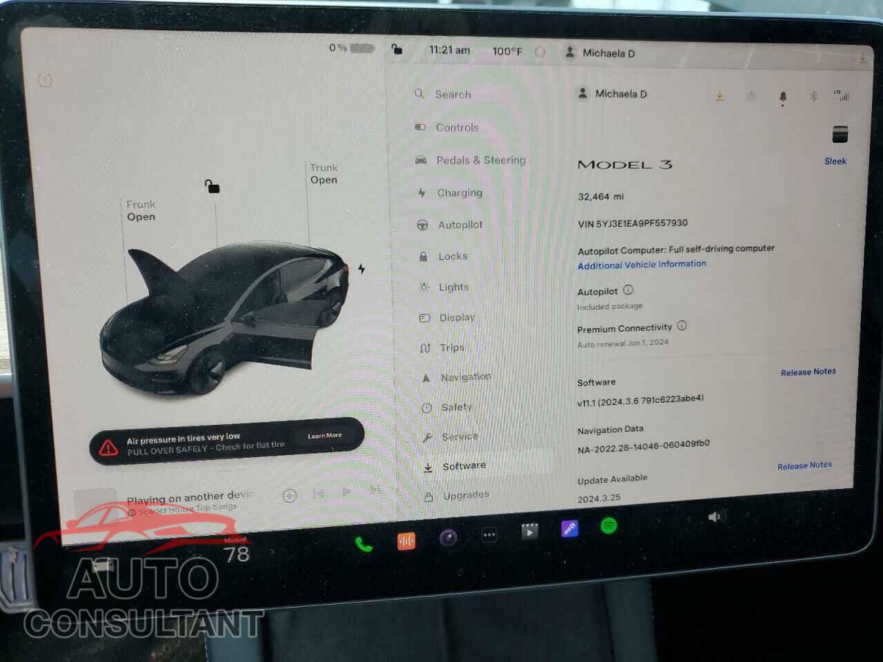 TESLA MODEL 3 2023 - 5YJ3E1EA9PF557930