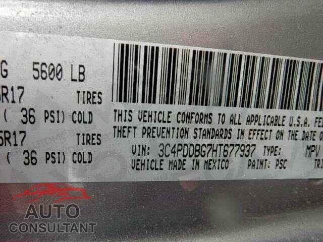 DODGE JOURNEY 2017 - 3C4PDDBG7HT677937