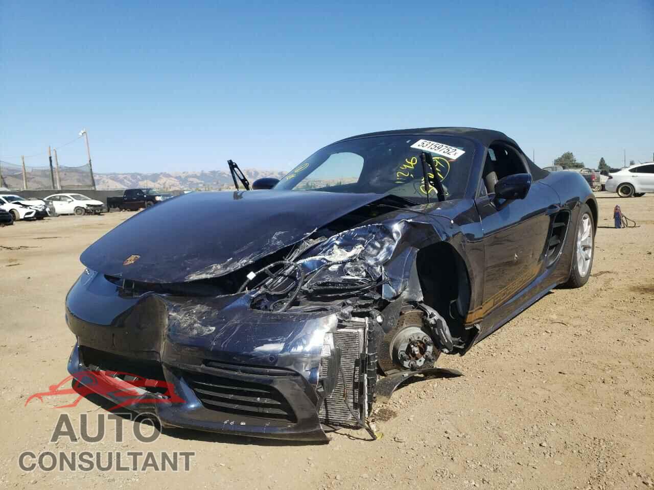 PORSCHE BOXSTER 2021 - WP0CA2A82MS210457