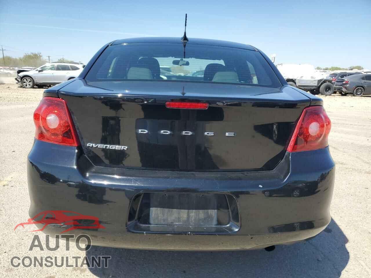 DODGE AVENGER 2012 - 1C3CDZABXCN220988