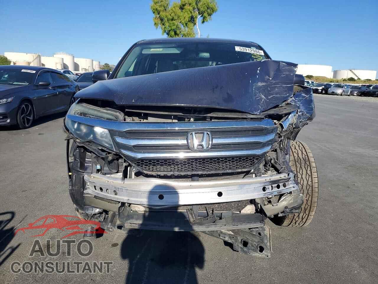 HONDA PILOT 2017 - 5FNYF6H74HB049298