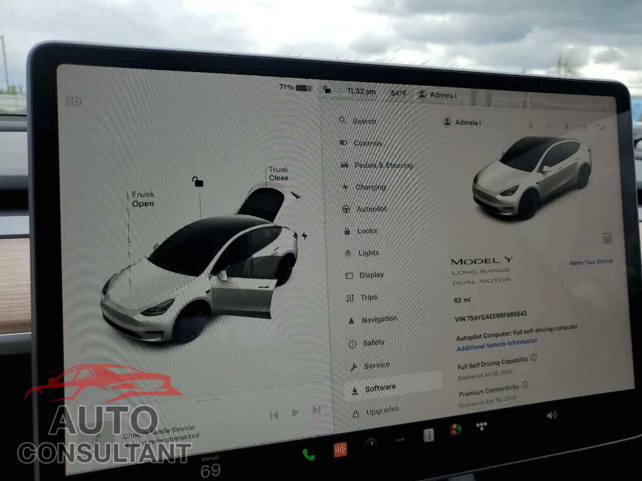 TESLA MODEL Y 2024 - 7SAYGAEE6RF985642