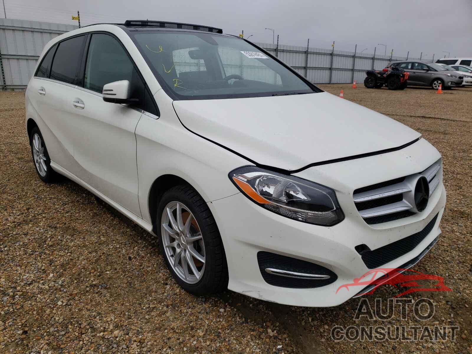 MERCEDES-BENZ B-CLASS 2016 - WDDMH4GB3GJ387176
