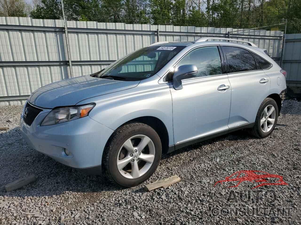 LEXUS RX350 2012 - 2T2BK1BA2CC126946