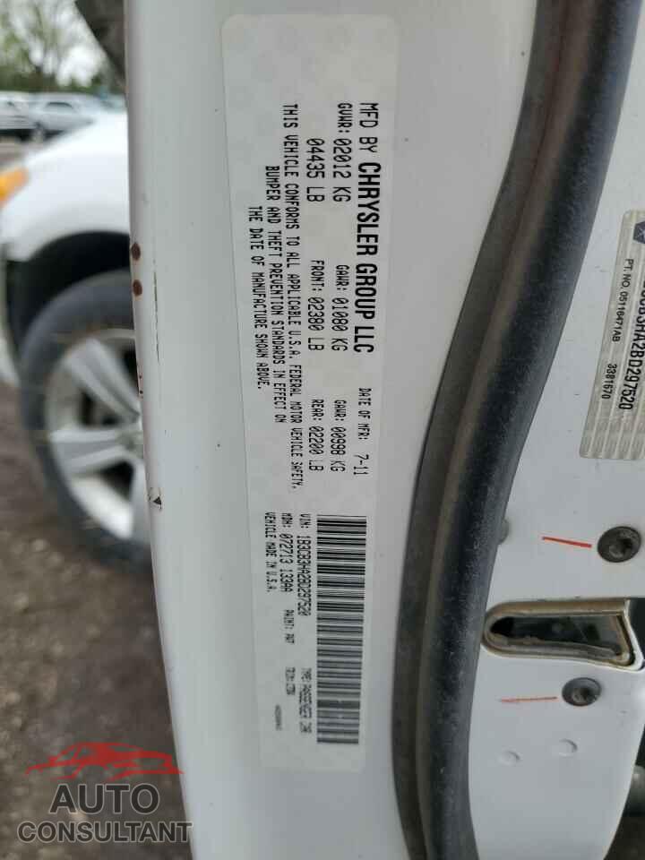 DODGE CALIBER 2011 - 1B3CB3HA2BD297520
