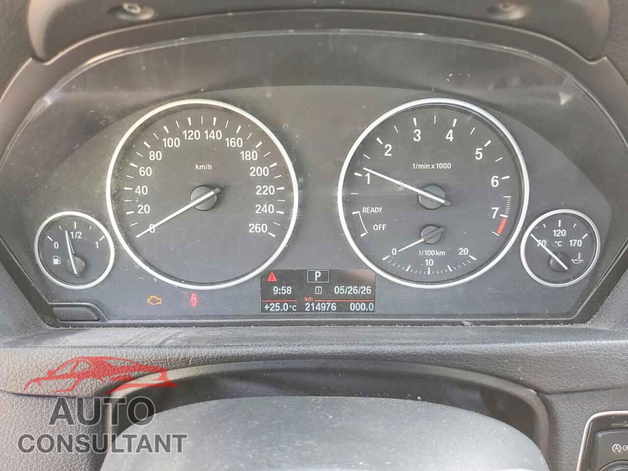 BMW 3 SERIES 2013 - WBA3B3C55DF539763
