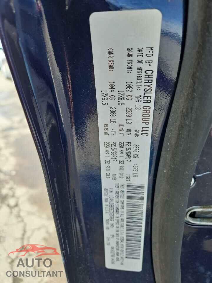 JEEP COMPASS 2014 - 1C4NJDBB5ED535866