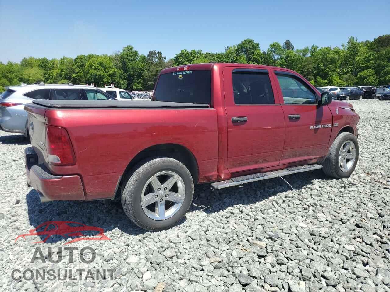 DODGE RAM 1500 2012 - 1C6RD7KT3CS251431