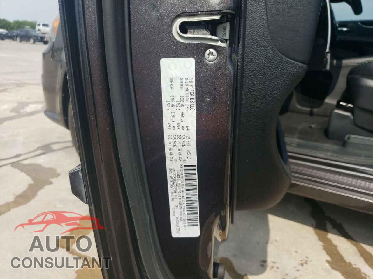 DODGE CARAVAN 2016 - 2C4RDGCG6GR227108