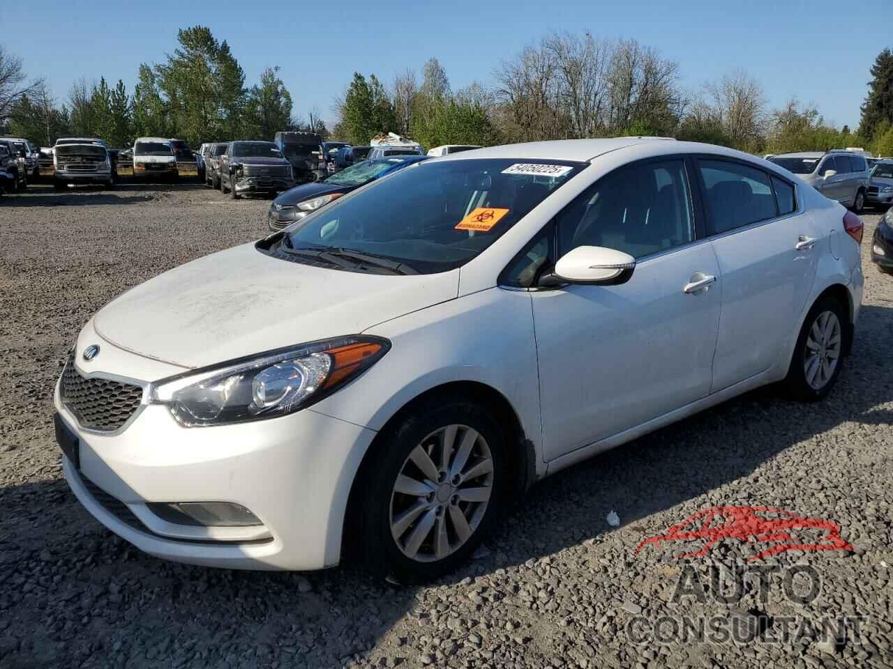 KIA FORTE 2014 - KNAFX4A86E5121155