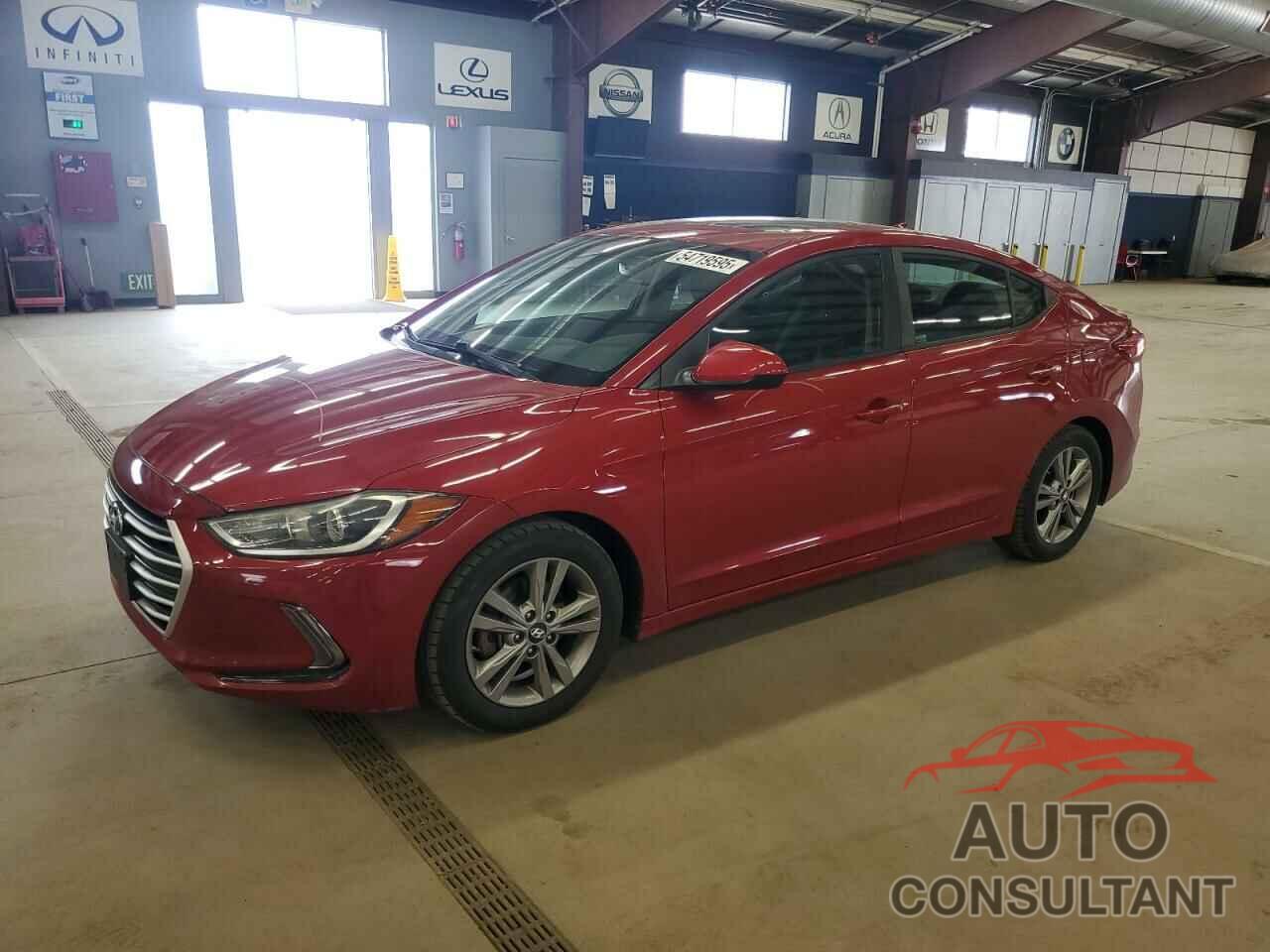 HYUNDAI ELANTRA 2017 - KMHD84LF9HU430644
