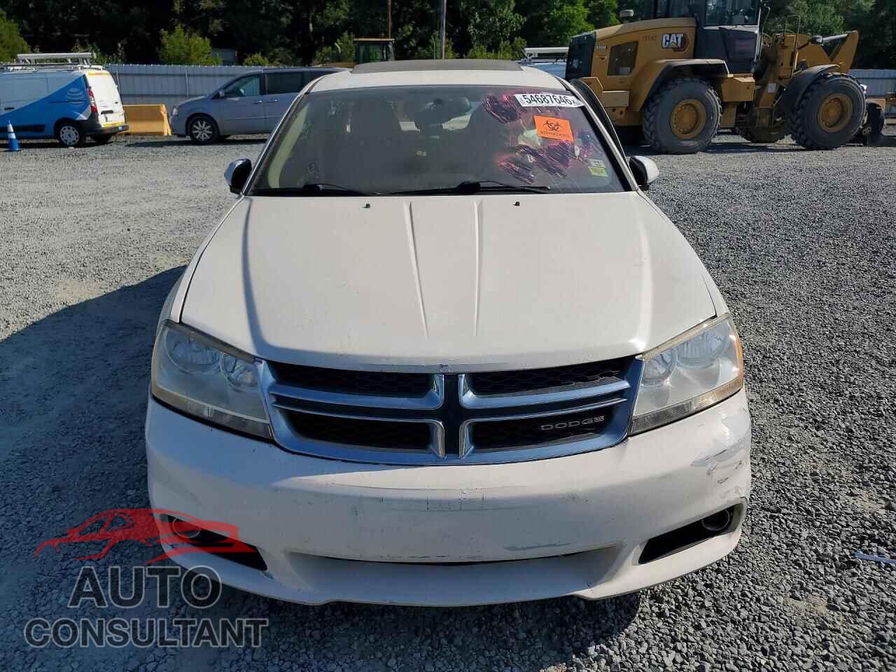 DODGE AVENGER 2011 - 1B3BD2FG4BN506516