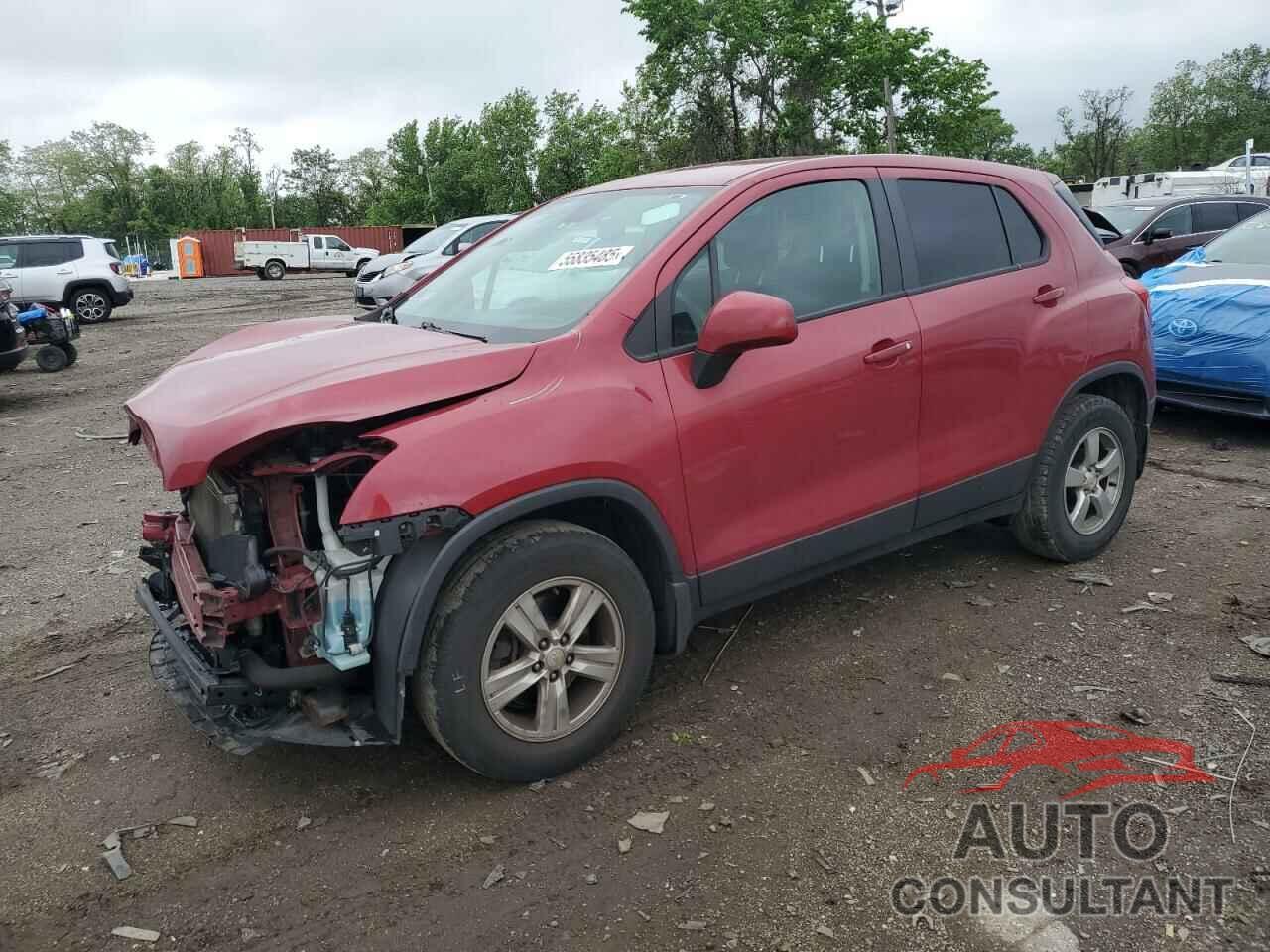 CHEVROLET TRAX 2015 - KL7CJPSB6FB065074