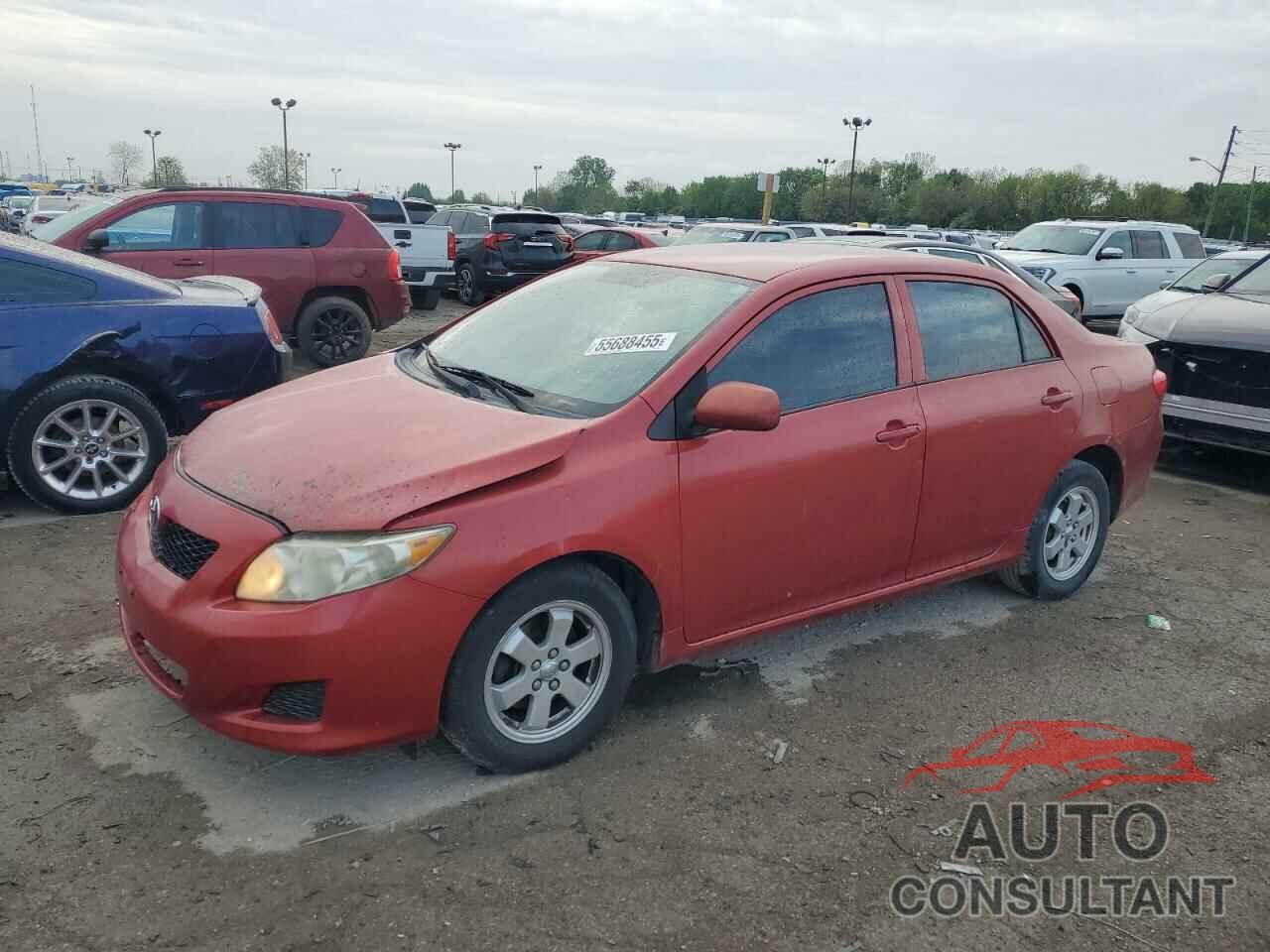 TOYOTA COROLLA 2009 - 1NXBU40E19Z115224