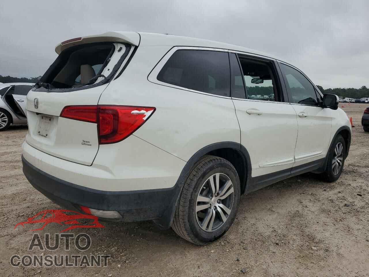 HONDA PILOT 2017 - 5FNYF5H62HB026698