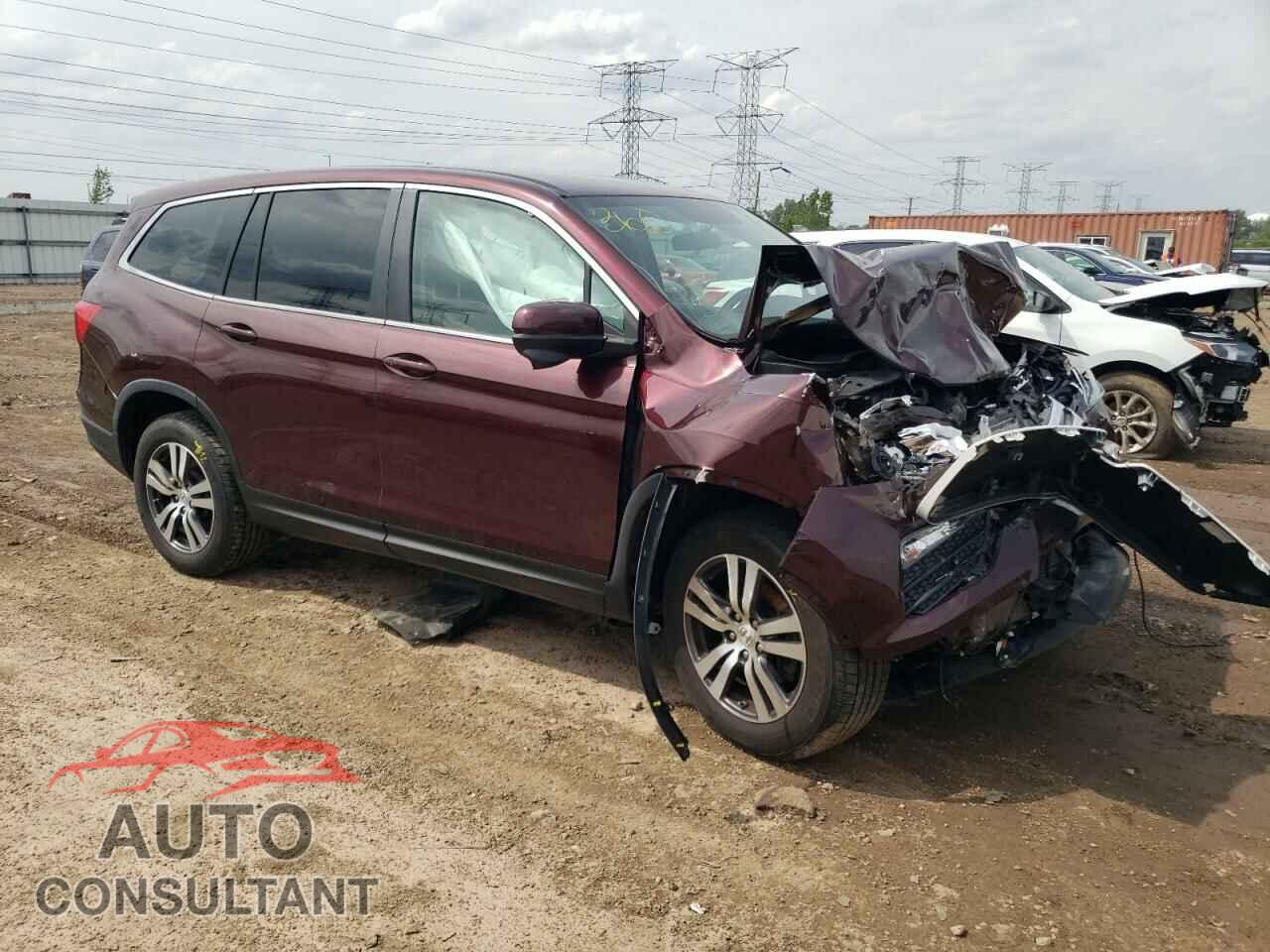 HONDA PILOT 2017 - 5FNYF6H34HB067958