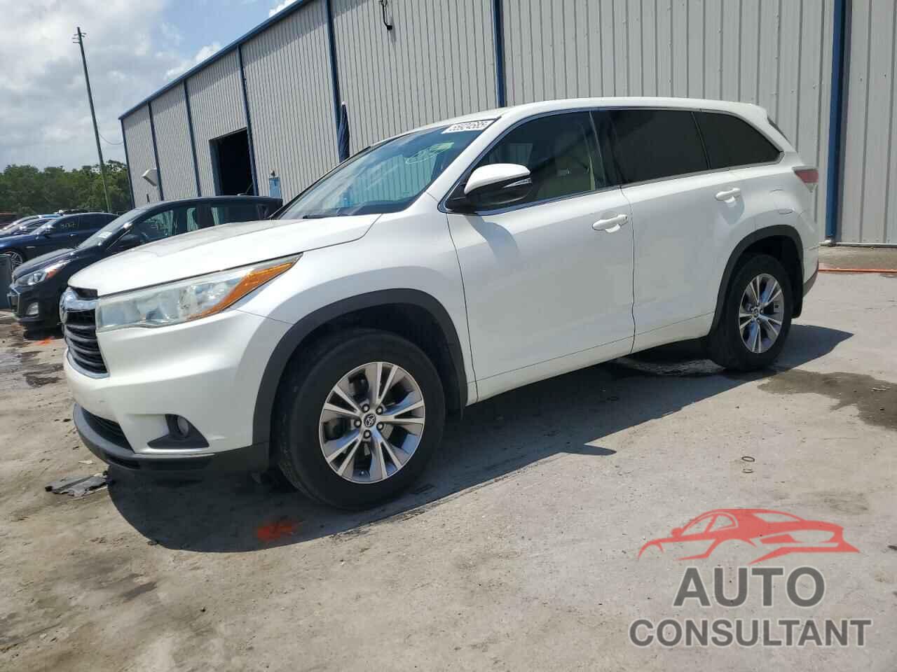 TOYOTA HIGHLANDER 2016 - 5TDZKRFH9GS172814