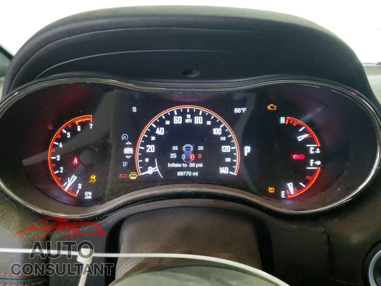 DODGE DURANGO 2017 - 1C4SDJCT2HC937046