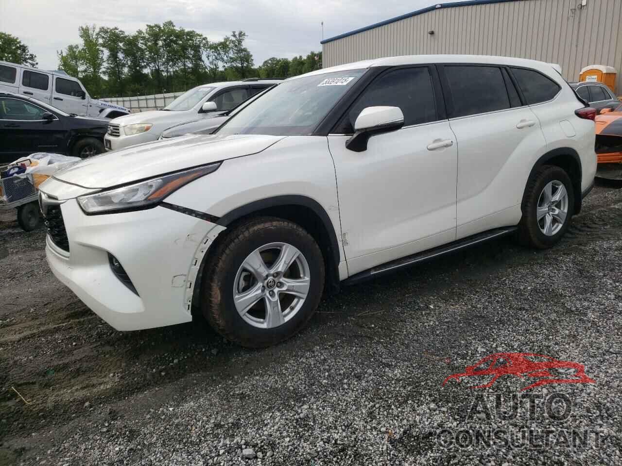 TOYOTA HIGHLANDER 2020 - 5TDBZRBH6LS511672