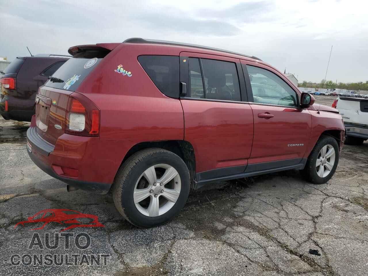 JEEP COMPASS 2017 - 1C4NJDEB3HD162262