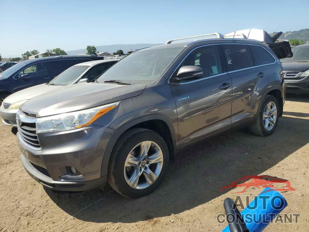 TOYOTA HIGHLANDER 2016 - 5TDDCRFH0GS018466