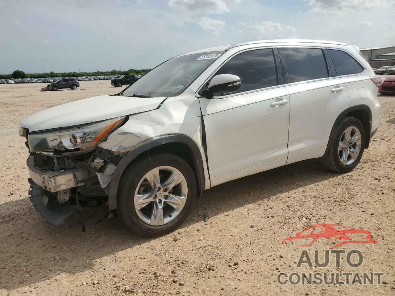 TOYOTA HIGHLANDER 2014 - 5TDDKRFH1ES070897
