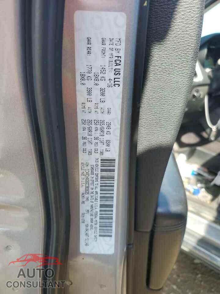 DODGE DURANGO 2016 - 1C4RDHAG6GC383635
