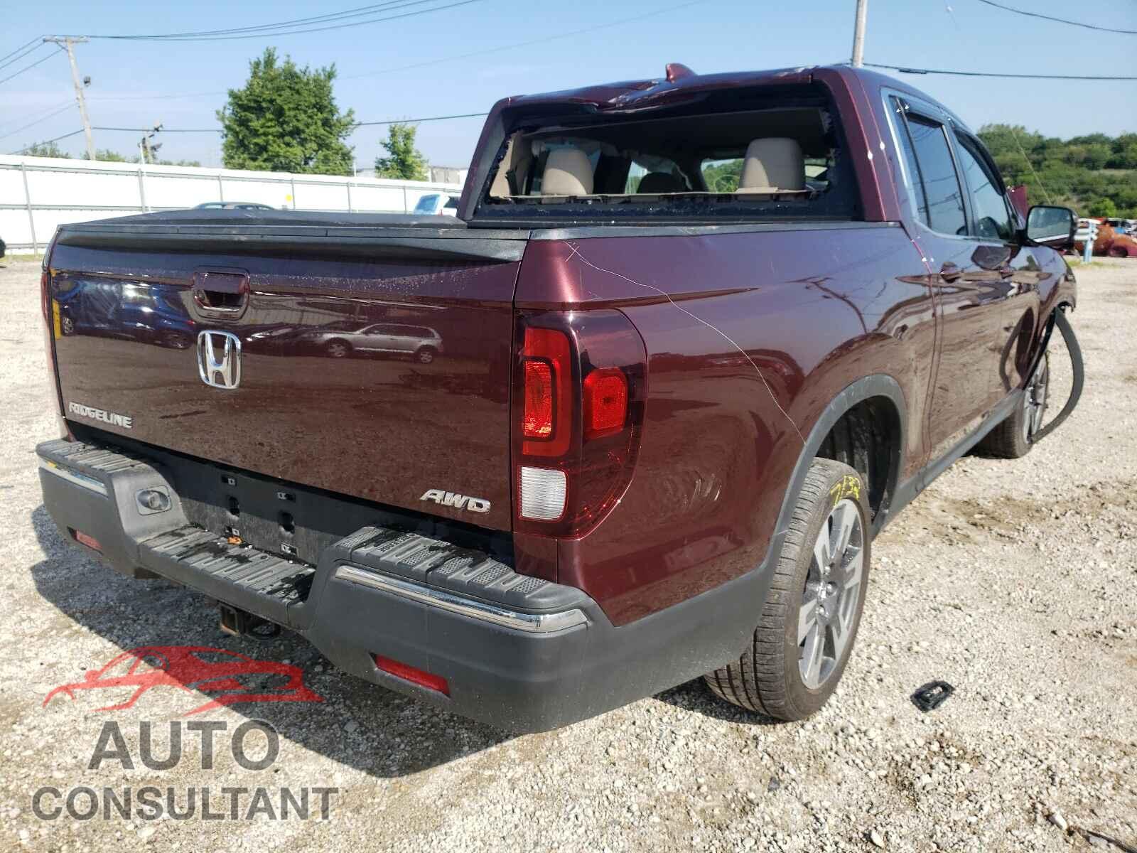 HONDA RIDGELINE 2017 - 5FPYK3F63HB030284