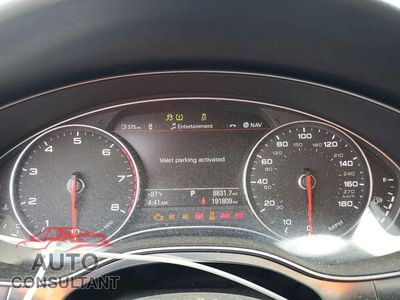 AUDI A6 2013 - WAUGFAFC3DN068559
