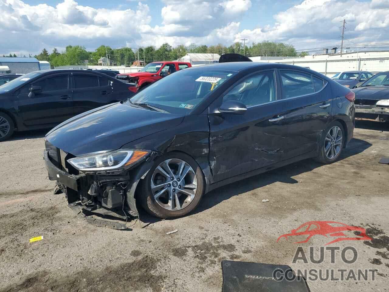 HYUNDAI ELANTRA 2017 - KMHD84LF1HU312961