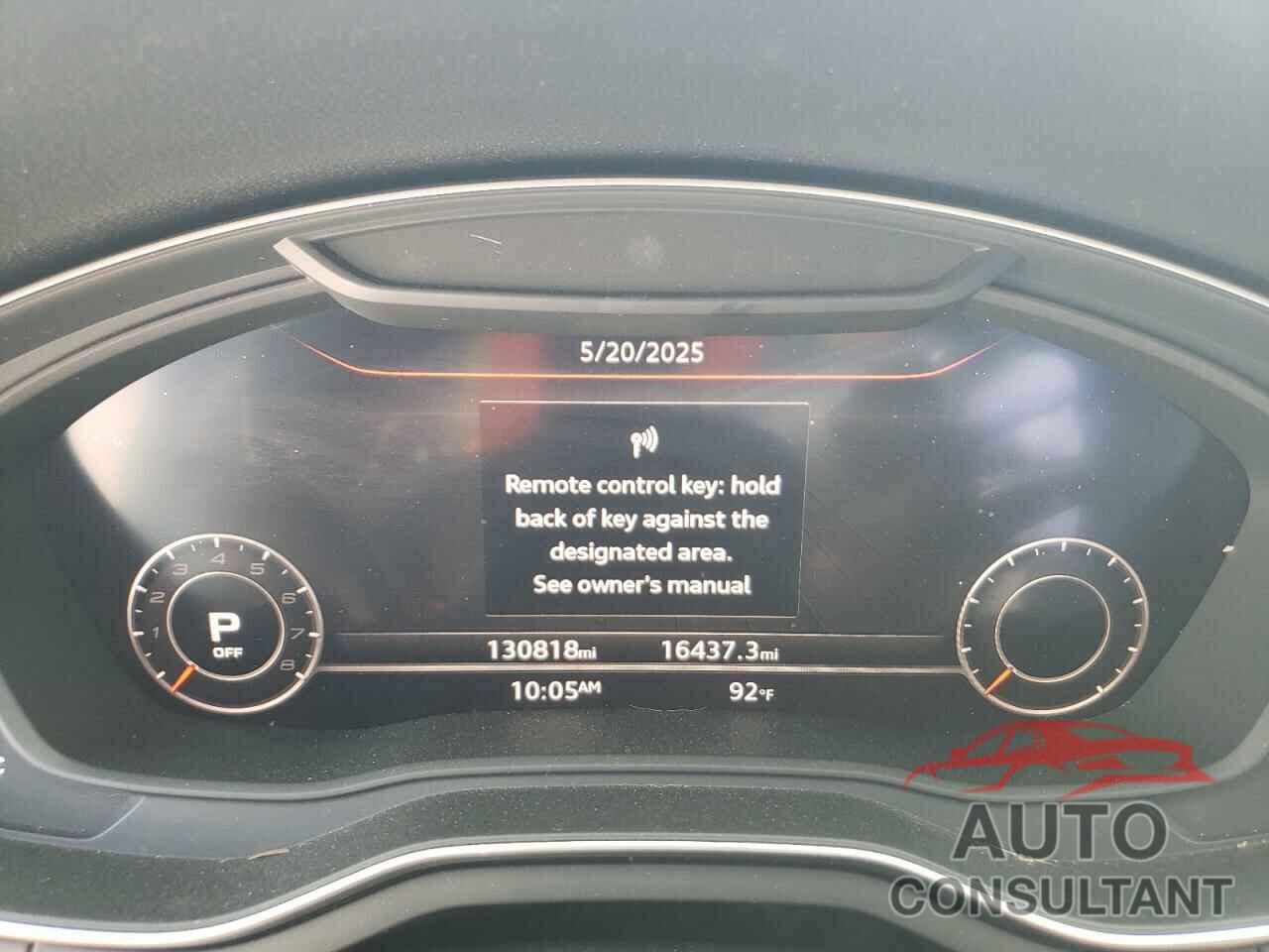 AUDI S5/RS5 2019 - WAUC4CF58KA017385