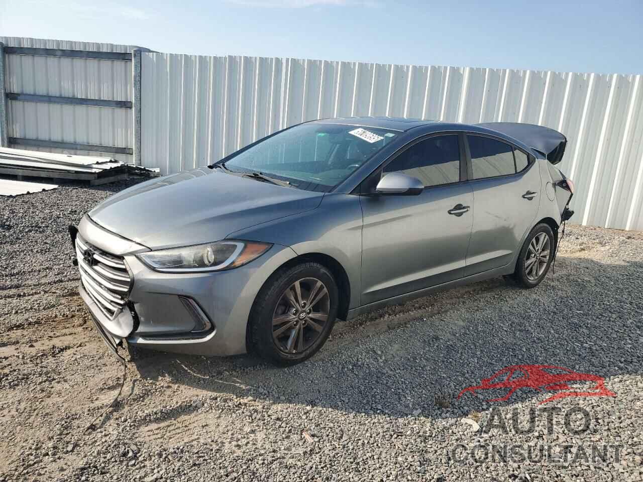 HYUNDAI ELANTRA 2018 - KMHD84LF6JU616101