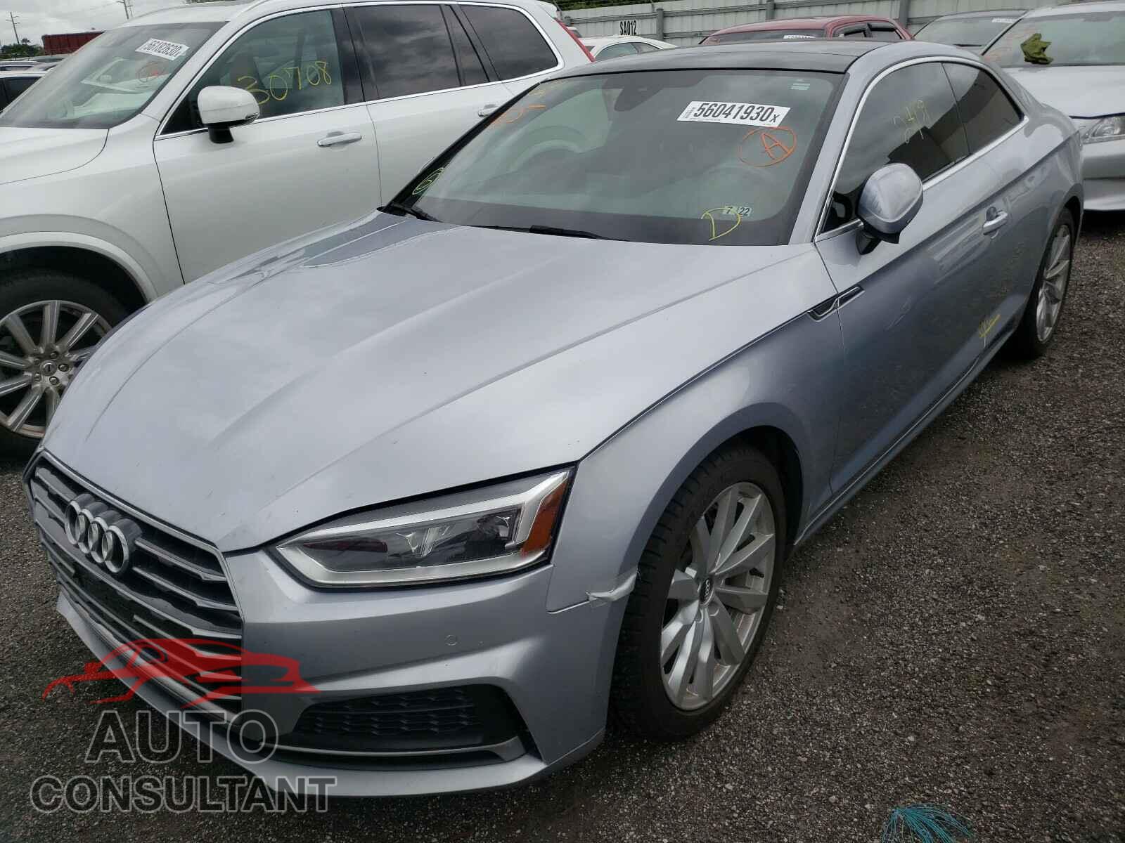 AUDI A5 2018 - WAUNNAF55JA009964