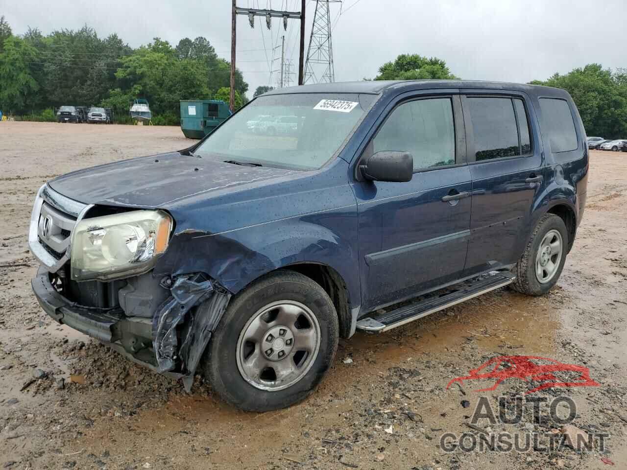 HONDA PILOT 2010 - 5FNYF3H29AB014670