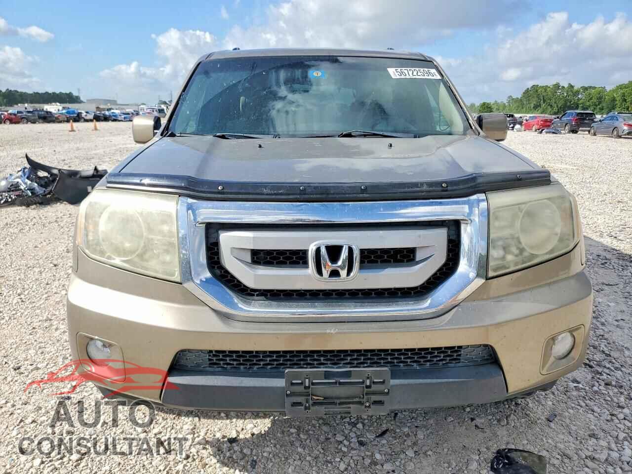 HONDA PILOT 2011 - 5FNYF4H4XBB072781