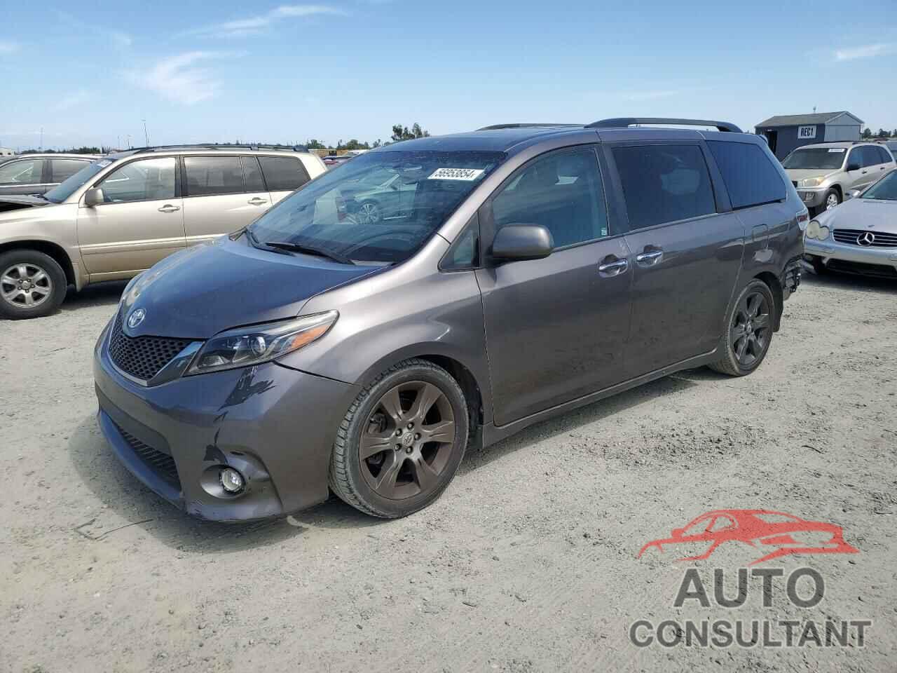 TOYOTA SIENNA 2016 - 5TDXK3DC5GS732744