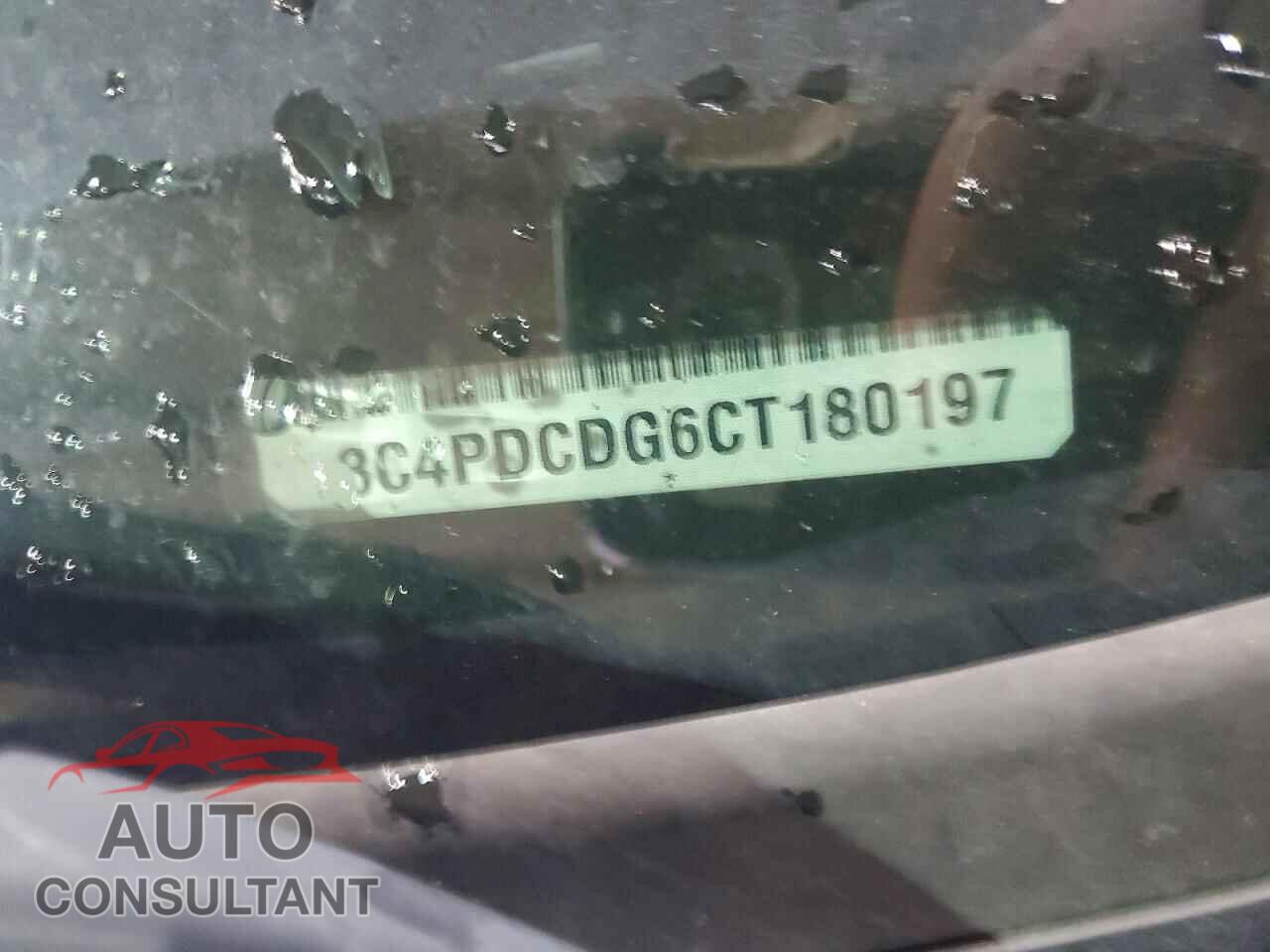 DODGE JOURNEY 2012 - 3C4PDCDG6CT180197